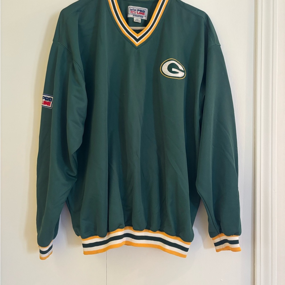 Green Bay Packers Green Pullover Jacket